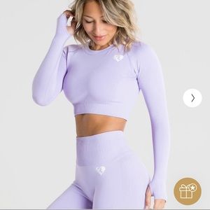 Workout Long Sleeve Crop